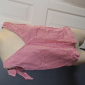 Red and White tank top from Vinyard vines.